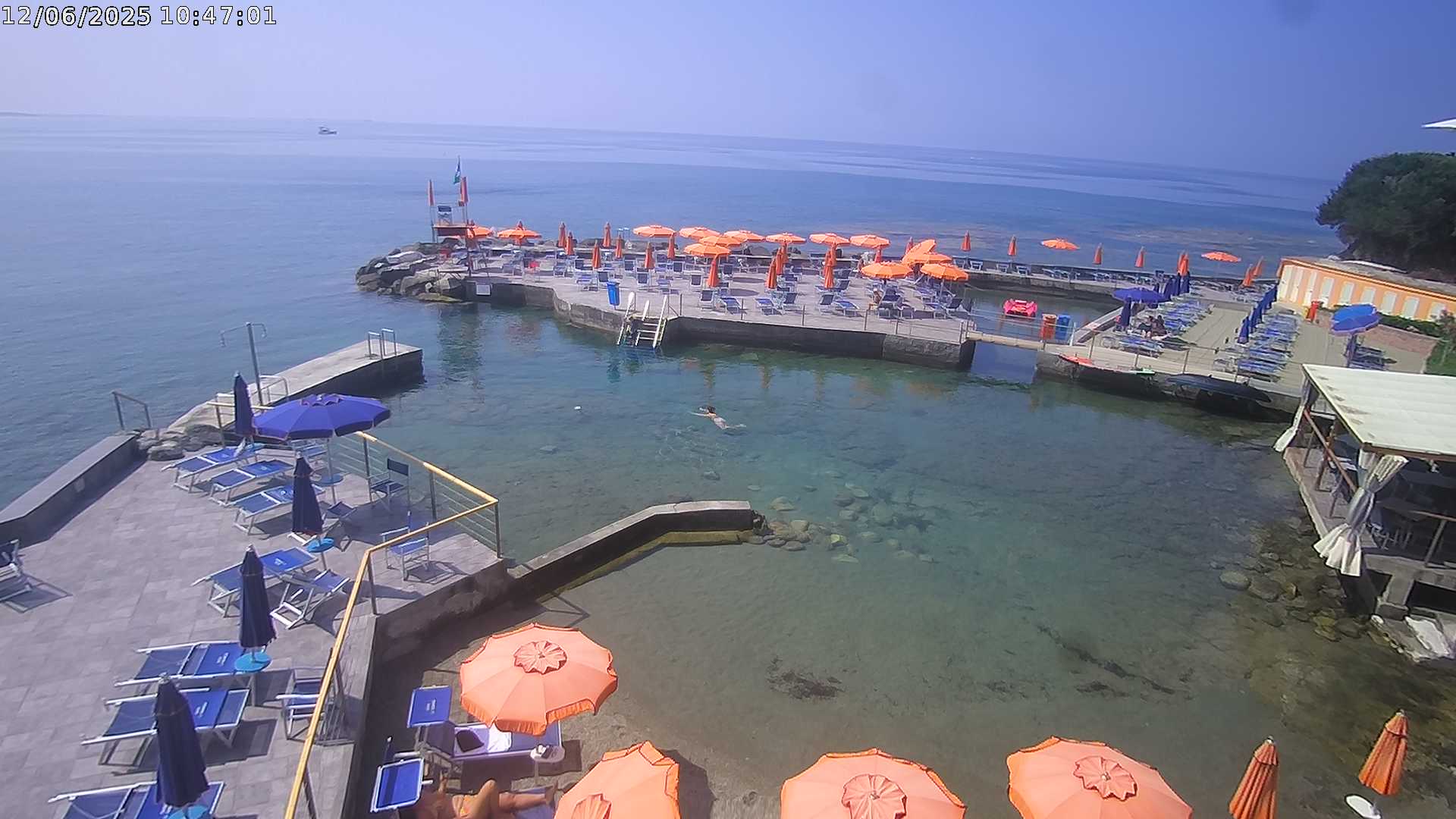 Webcam Bagni la Conchiglia Castiglioncello